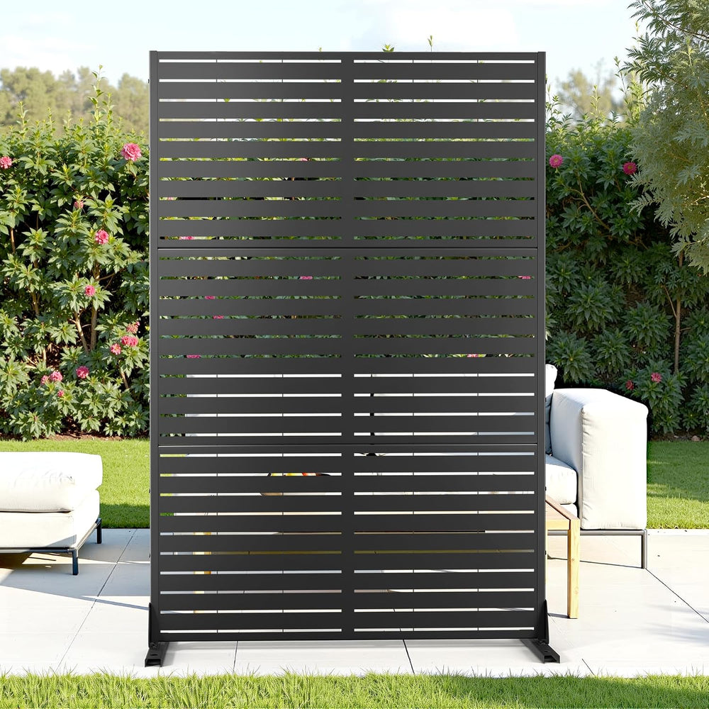 FENCY 72" H Metal Privacy Screen Outdoor