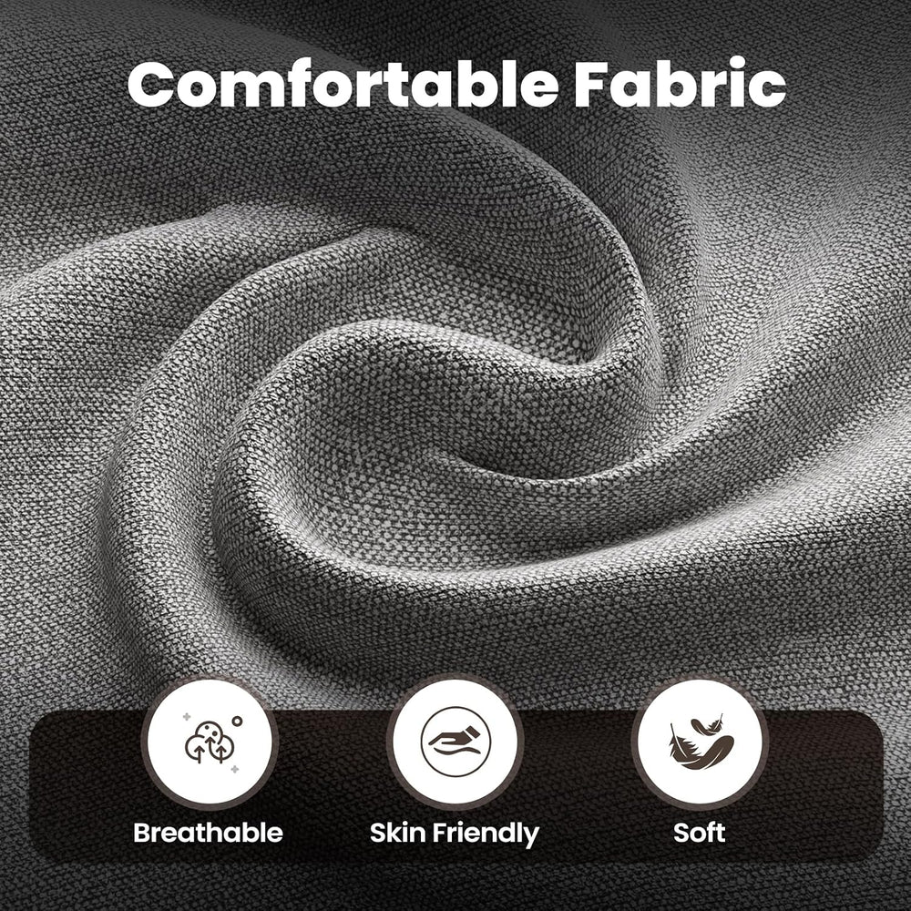 75.6" Cloud Boneless Sofa, Loveseat Couches with 4 Pillows, Modern Livin...