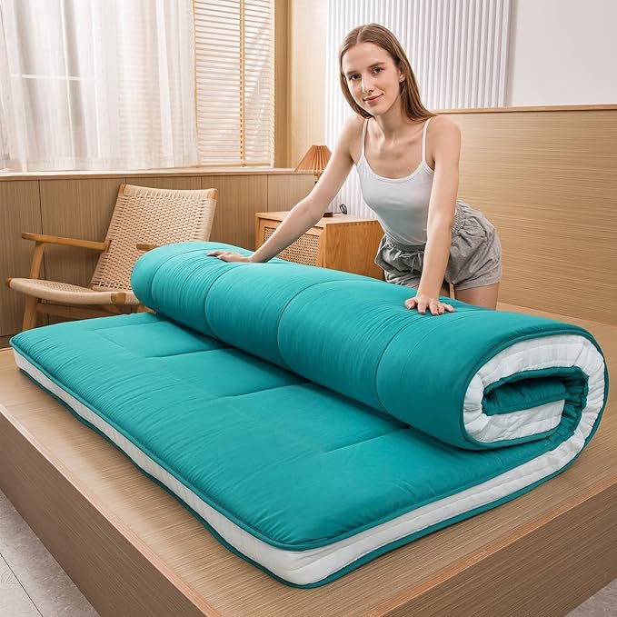 MAXYOYO Twin Bed Mattress Japanese Floor Futon Mattress, Twin Tatami Pad Camp...