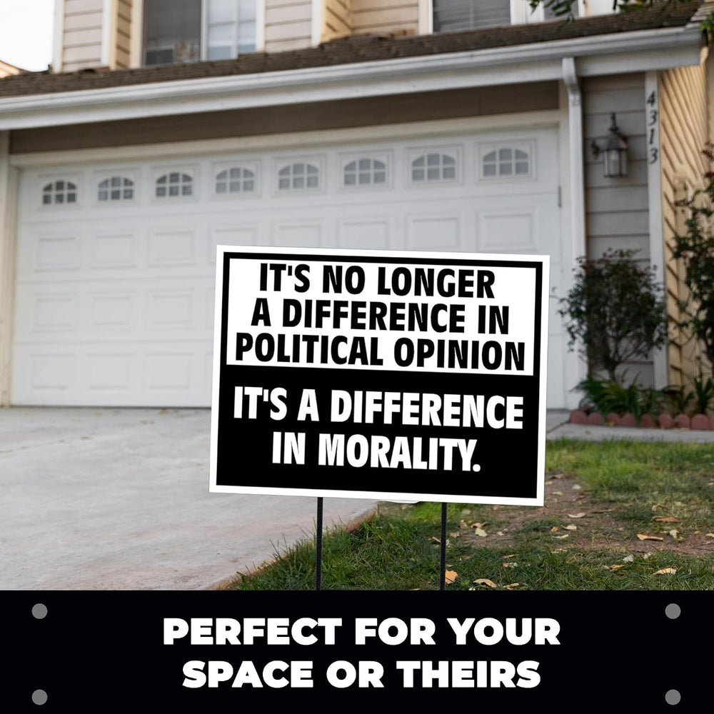 POLITICAL OPINION DIFFERENCE MORALITY - Double Sided Difference In Morality Y...