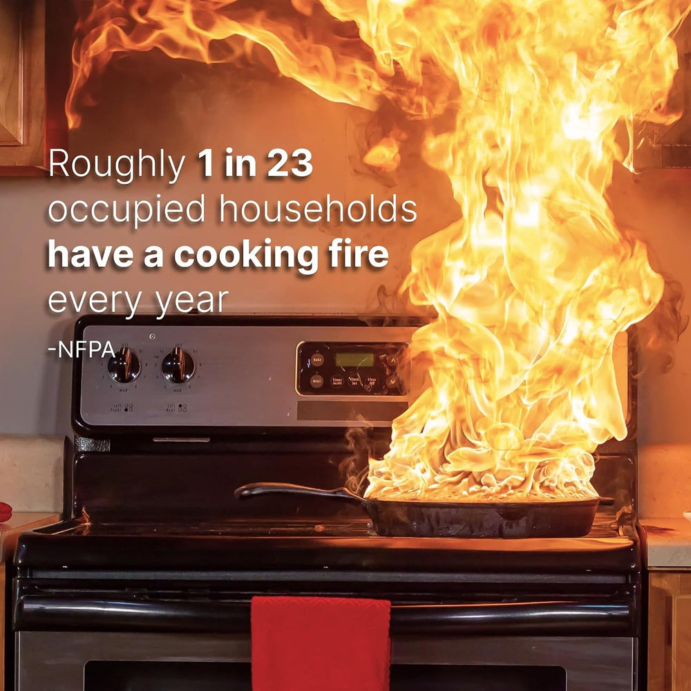 FireAvert - Electric Auto Stove Shut-Off Safety Device (3 or 4 Prong), Oven M...