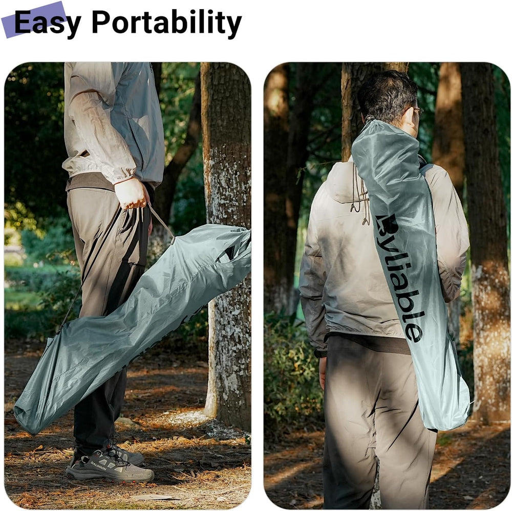 Camping Chairs Portable Folding Lightweight Outdoor Lawn Chair for Adults wit...