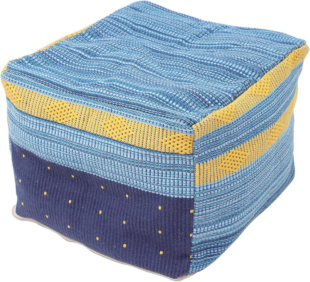 Homoyoyo Footstool Stuffed Foot Rest Floor Foot Stool Outdoor Footrest for Pa...