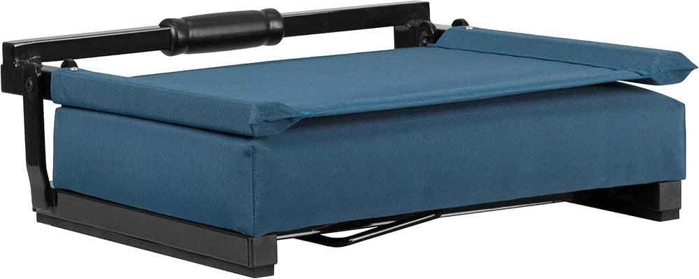 Flash Furniture Grandstand Portable Stadium Seat for Bleachers or Benches, Fo...