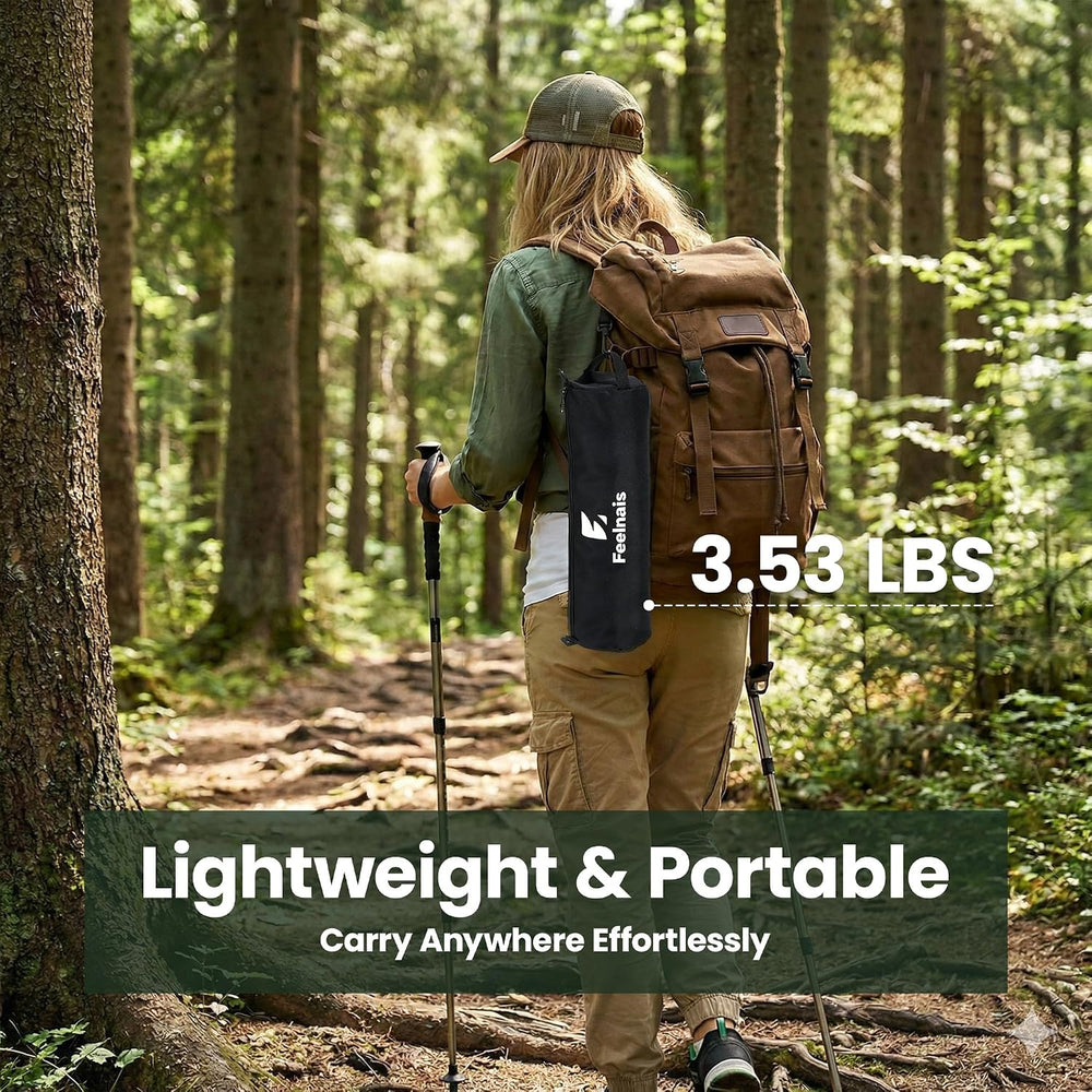 Portable Camping Chairs for Adults, Comfy Folding Camp Chair | 3.5 lbs Lightw...