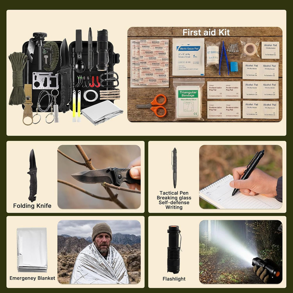 Gifts for Him Her Men Husband Dad Valentines Day - Survival Gear and Equipmen...