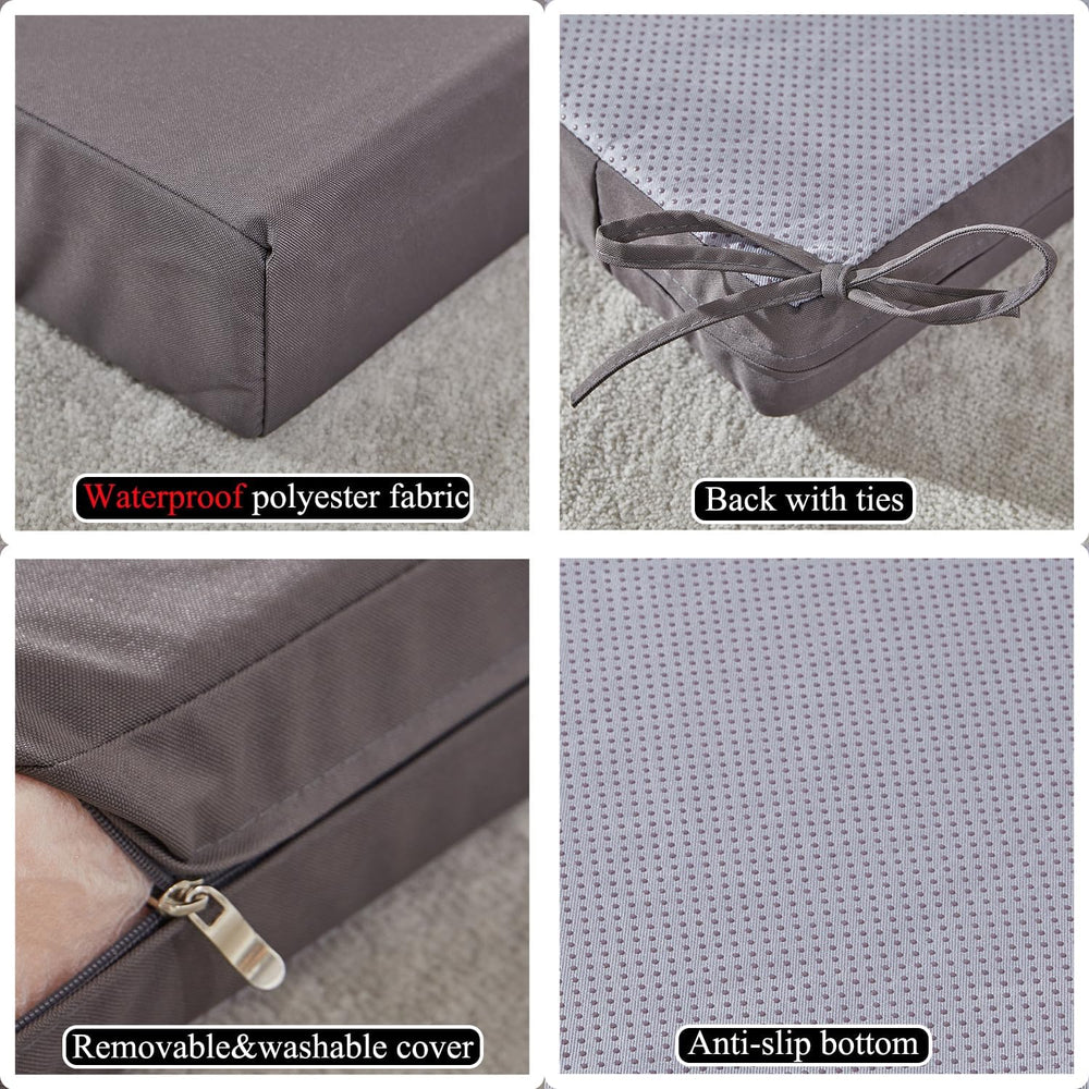SAMTY 20 x 18 Inch Outdoor Chair Cushions for Patio Furniture UV Resistant No...