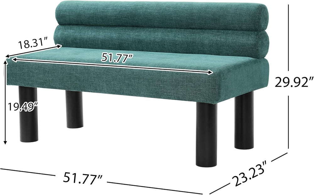 Christopher Knight Home Wally Fabric Upholstered Dining Bench, Long Dining Ro...