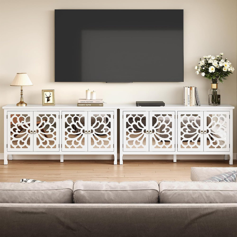 RoyalCraft 63" Sideboard Buffet Cabinet with Storage, Vintage Credenza