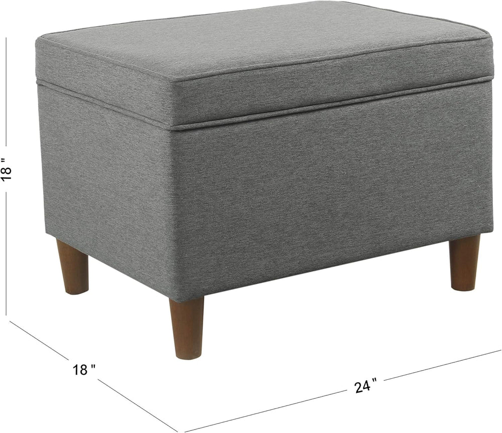 Spatial Order Home Decor | Dinah Collection Modern Storage Ottoman | Ottoman ...