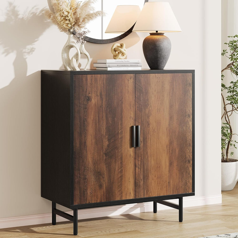 Sideboard Buffet Cabinet with Storage, Kitchen Storage Cabinet with Adjustabl...