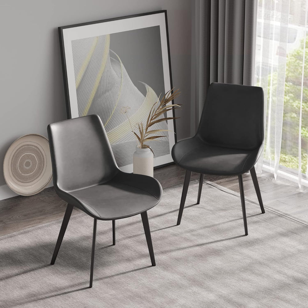 Montary 9 Piece Dining Table Chairs Set, Modern Dining Table Set of 8, Includ...