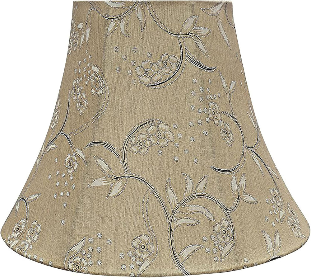 Aspen Creative 30163 Transitional Bell Shape Construction Light Gold, 12"...