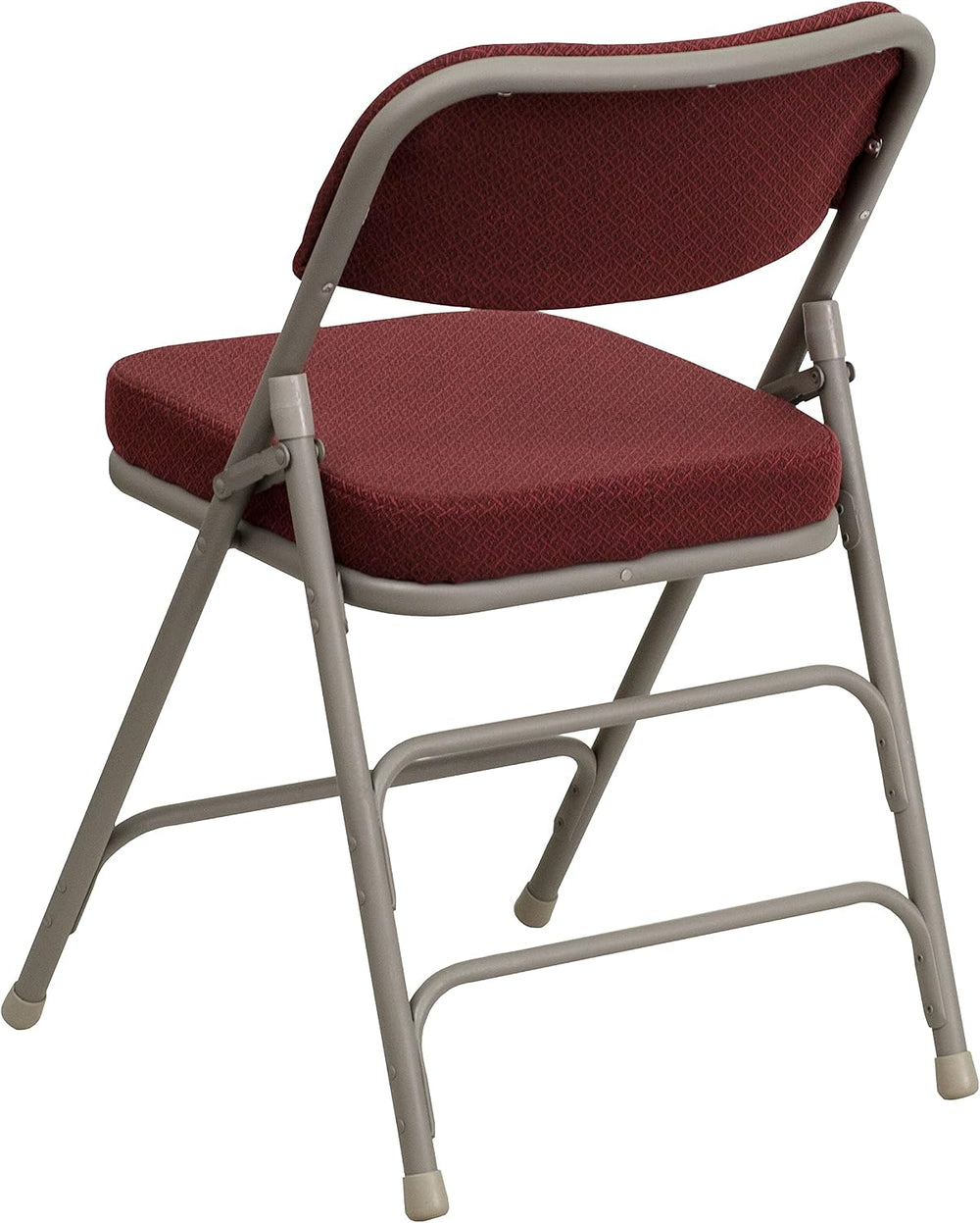 Flash Furniture Hercules Series Metal Folding Chairs with Cushioned Seat, Fab...