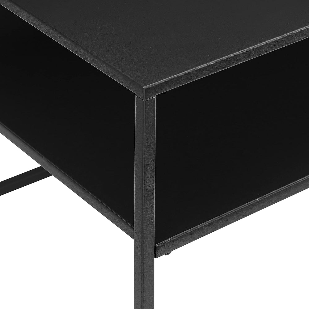 Crosley Furniture Braxton 3-Piece Living Room Table Set with Coffee and Side ...