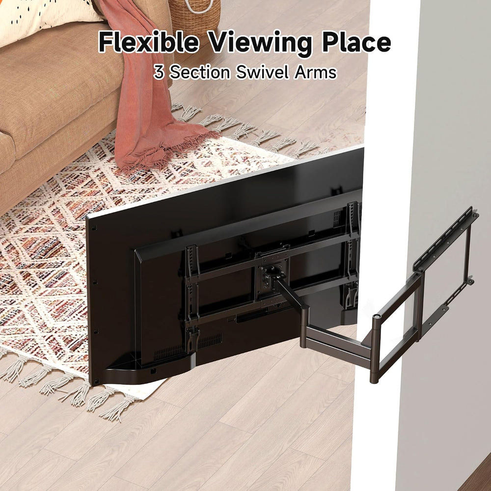 XINLEI Long Arm TV Wall Mount for Most 32-84 Inch TVs, 40” Extension Full Mot...