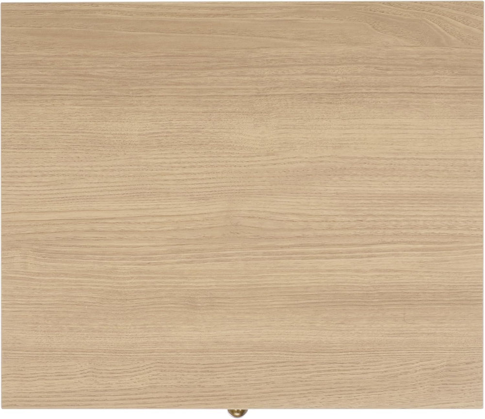 SAFAVIEH Home Collection – Shafa 1-Drawer 1-Shelf Side Table, Natural Finish ...