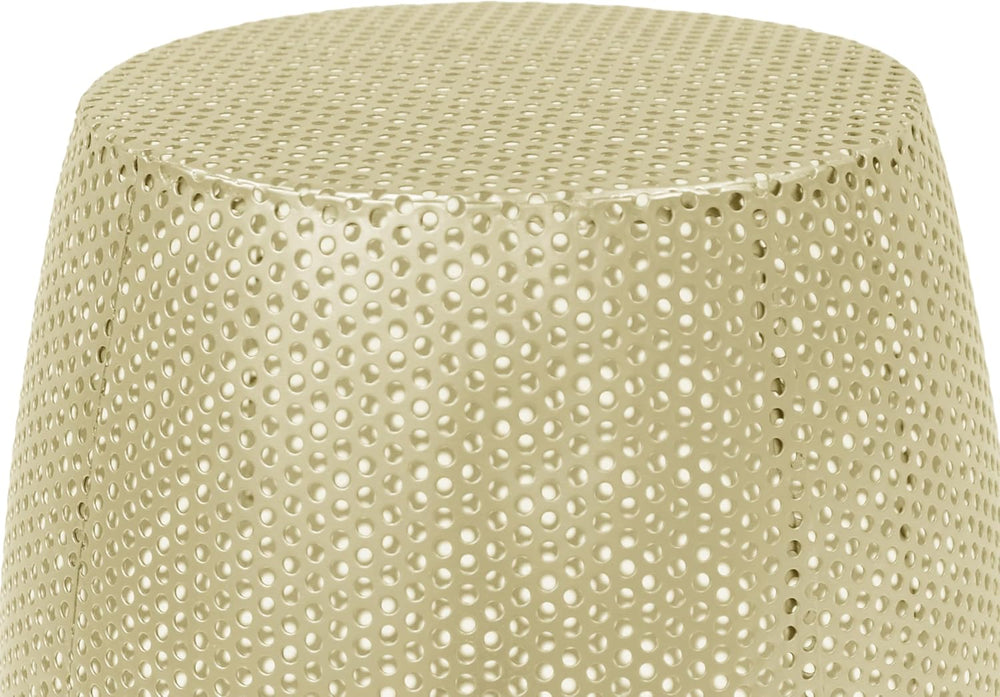 Round Metal Hollow Side Table