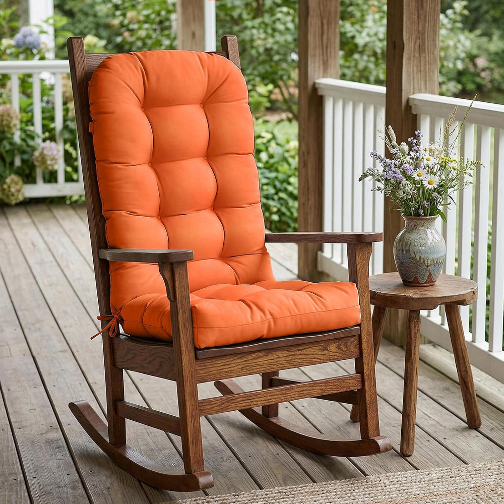 COOS BAY High Back Adirondack Chair Cushions for Outdoor Furniture, 49x20x5 i...