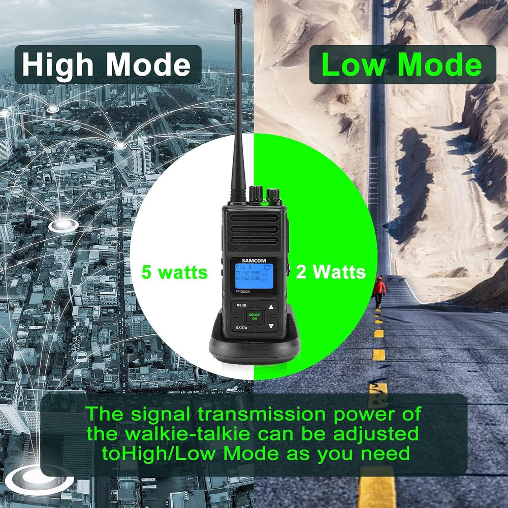 2 Way Radio Walkie Talkie Long Range Handheld Radios Two Way,9 Packs