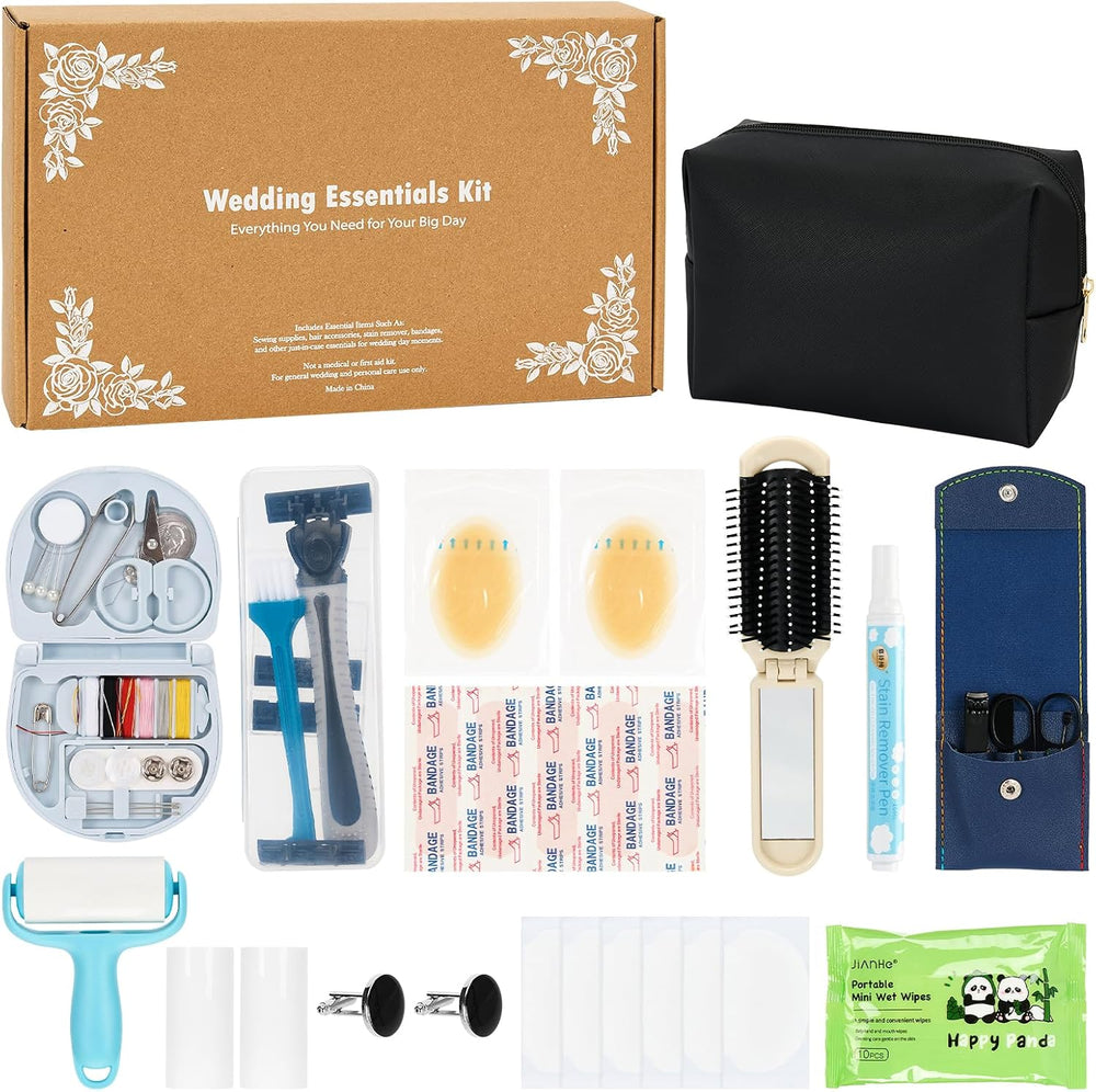 Groom Wedding Emergency Kit, Groom Wedding Survival Set for Men