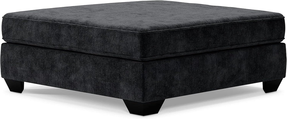 Signature Design by Ashley Lavernett Contemporary Square Oversized Accent Ott...