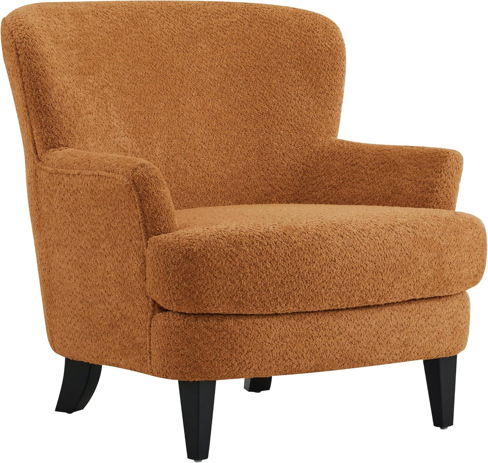 Christopher Knight Home Winnie Boucle Upholstered Wingback Accent Chair and O...