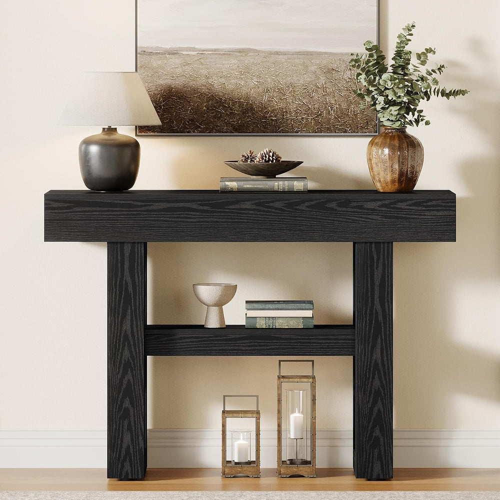 Tribesigns 41.34" Modern Console Table, Sofa Table Behind The Couch | 2-...