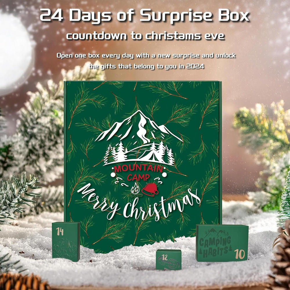 Survival Kit Advent Calendar 2026-24 Days Christmas Countdown Calendar