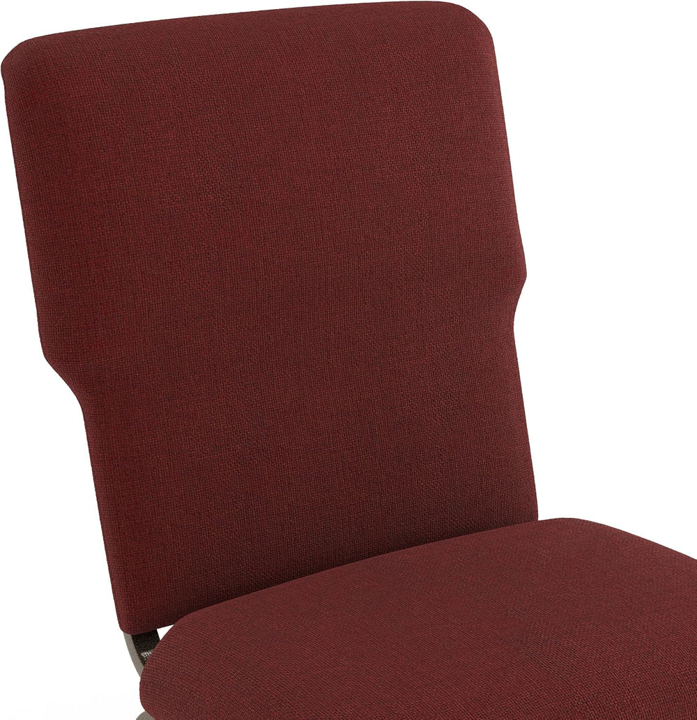 Flash Furniture Advantage Maroon Discount Church Chair - 21 in. Wide