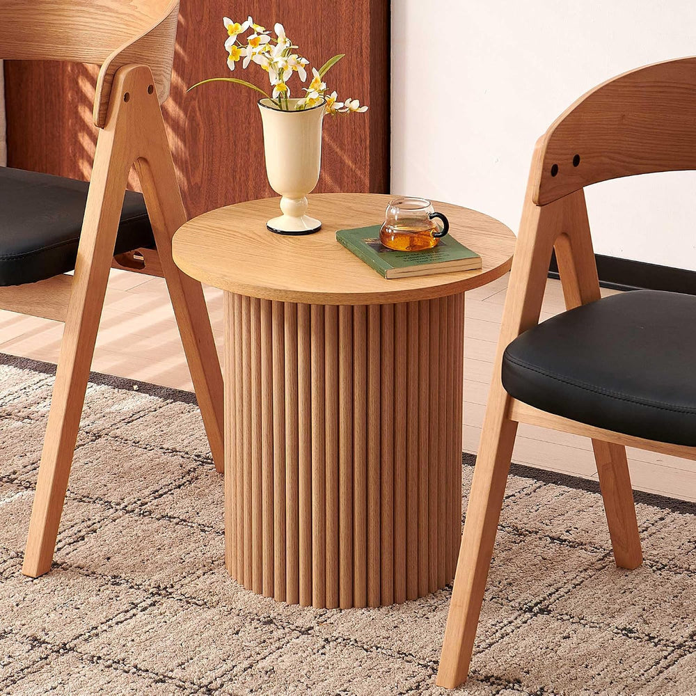 NORDICANA Single Accent Side Table for Living Room, 19.6 Inch Wide 19.6 Inch ...