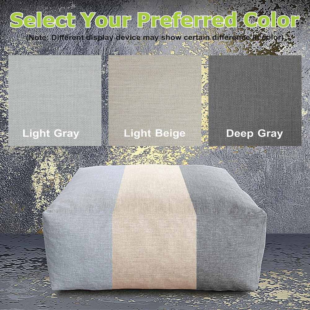 Dineli Modern Ottoman Chair Coffee Table Outdoor Furniture Patio Couch Side T...