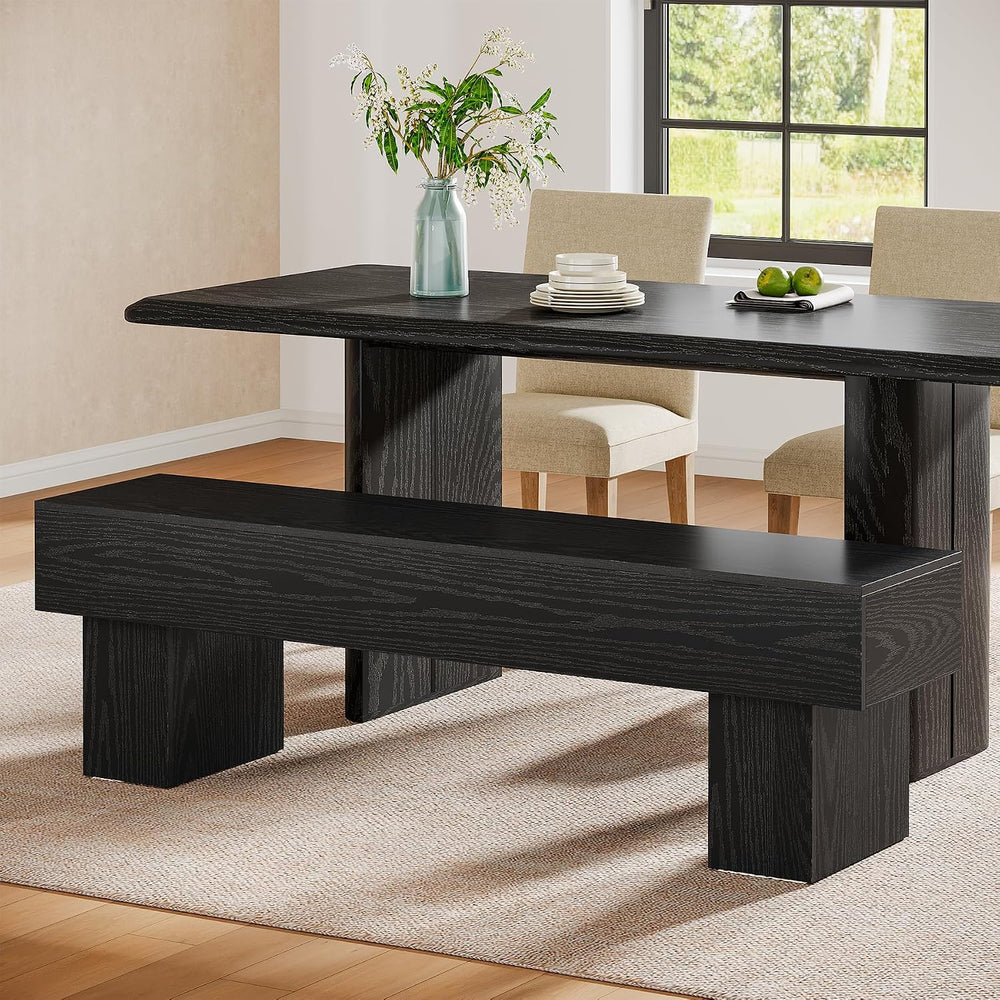 Tribesigns 63“ Extra Long Entryway Bench, Indoor End of Bed Bench for Bedroom...