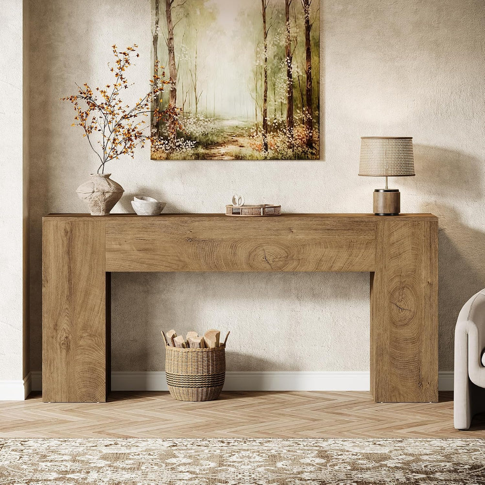 Tribesigns 71-Inch Long Console Table for Entryway, Farmhouse Sofa Console | ...