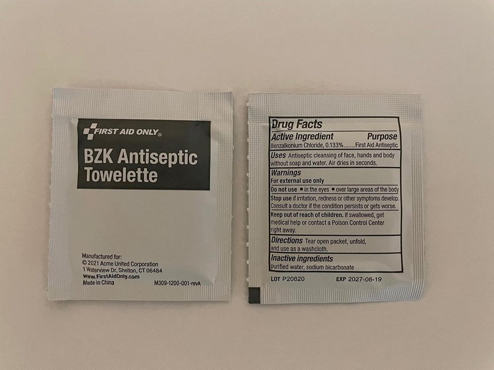 First Aid Only 10-Person Compact First Aid Kit for Home, Car & Work