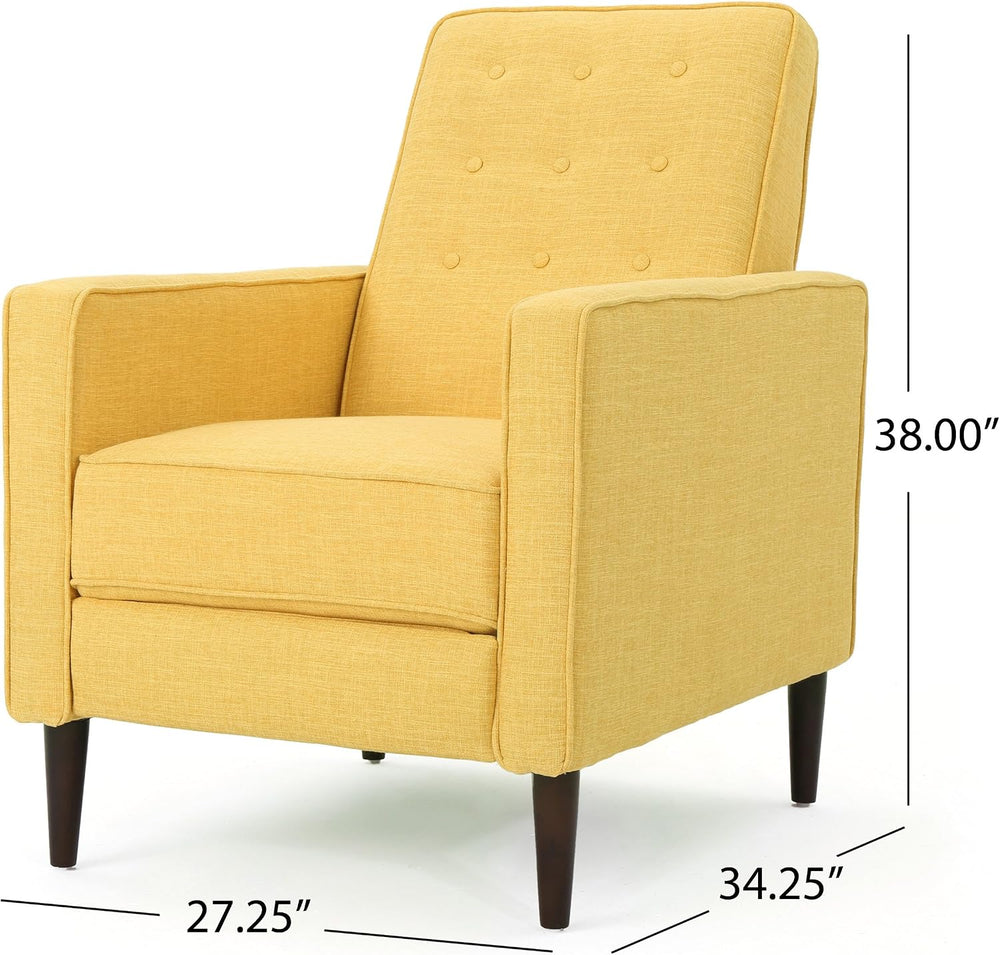 Christopher Knight Home Mervynn Mid-Century Modern Fabric Recliners, 2-Pcs Se...