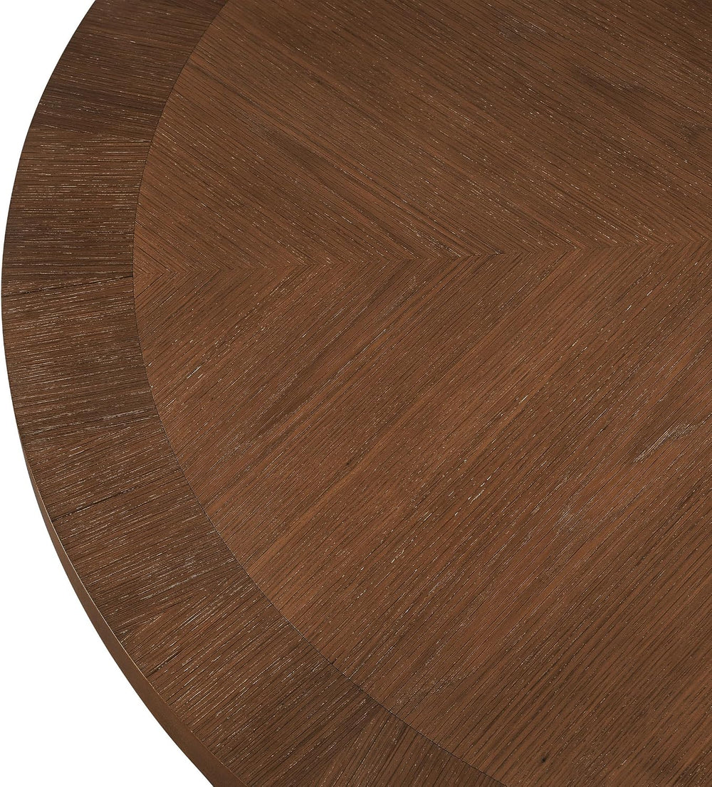 Meridian Furniture 728Brown-T Belinda Collection Mid-Century Modern Dining Ta...