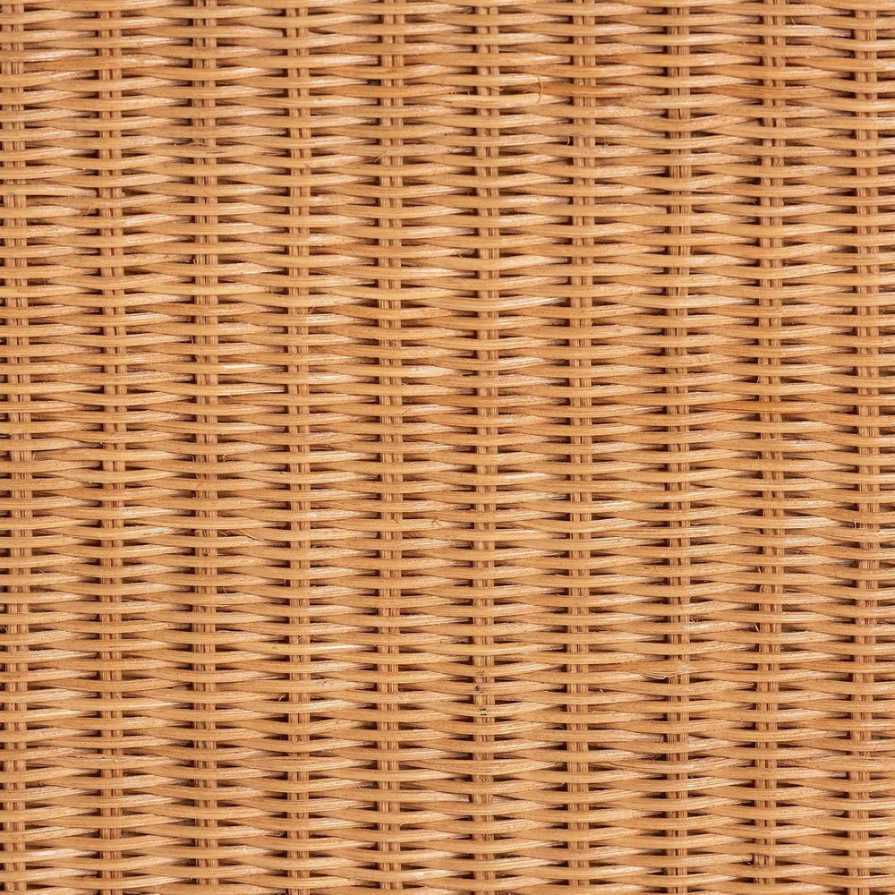 Bali & pari Pembroke Penguin End Table - Handwoven Rattan Sculptural Acce...