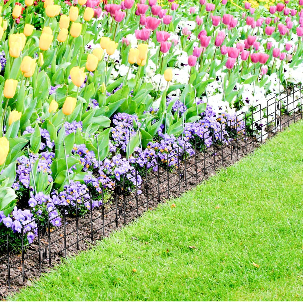 ShopLaLa Garden Fence Animal Barrier (10 Panels) 12inx16.5in Dog Fences