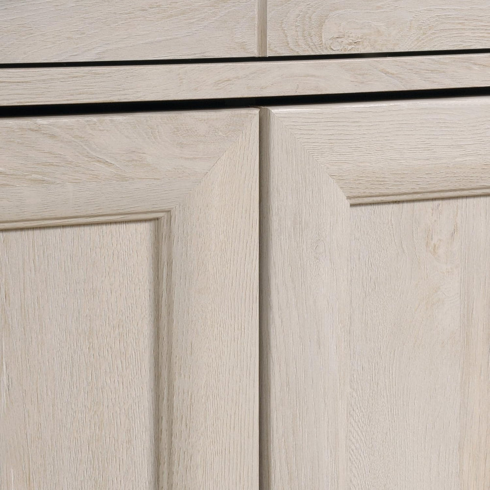 Sauder Edge Water Accent Storage Cabinet with Doors, Utility Cabinet, in Chal...