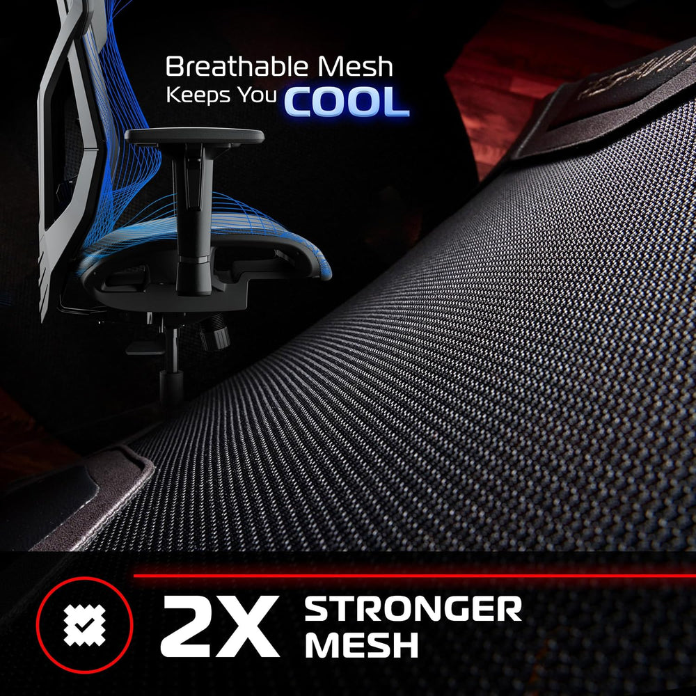 Respawn FLEXX Ergonomic Office and Gaming Chair with Lumbar Support - Breatha...