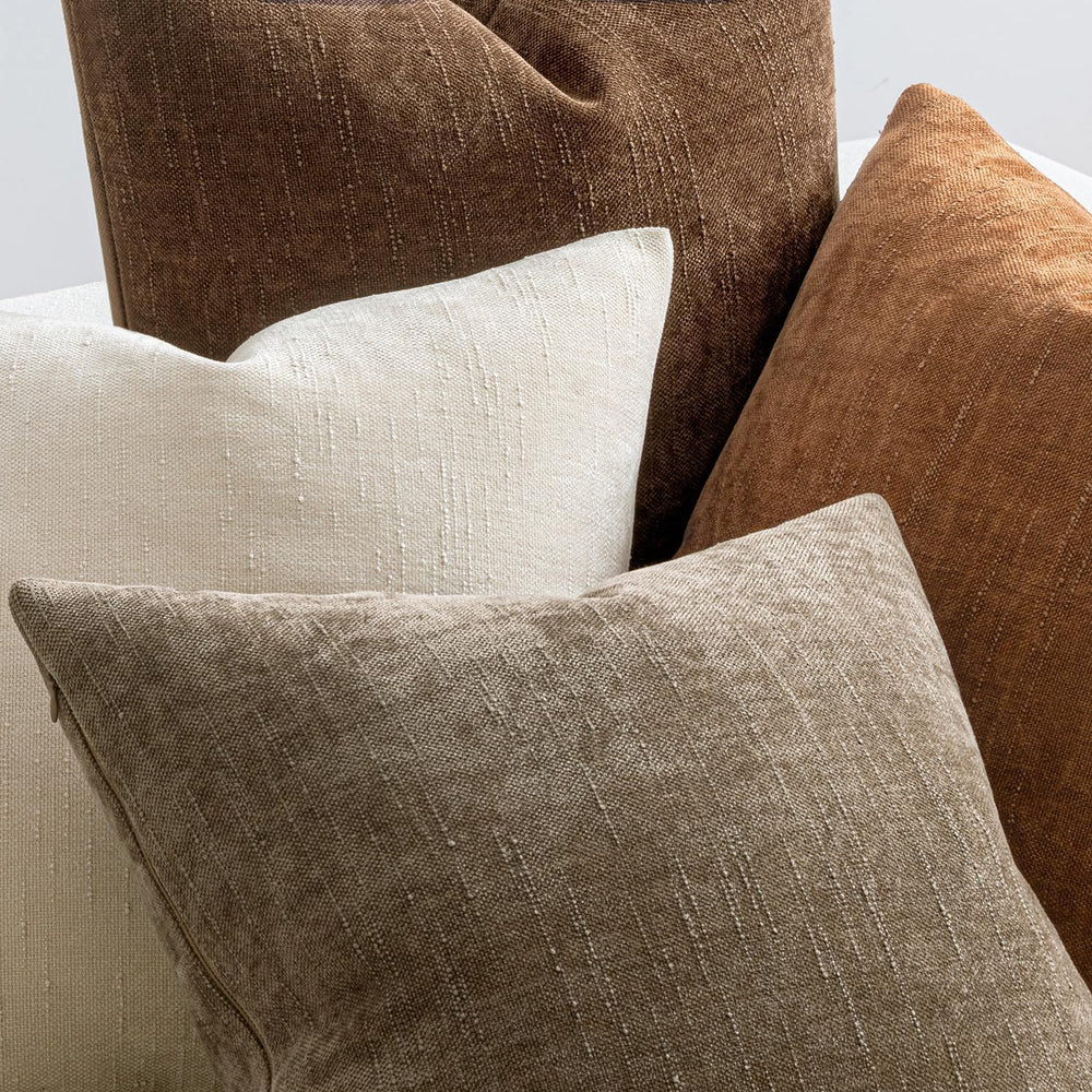 MIULEE Pack of 4 Fall Decorative Throw Pillow Covers 18x18 Inch Chenille Text...
