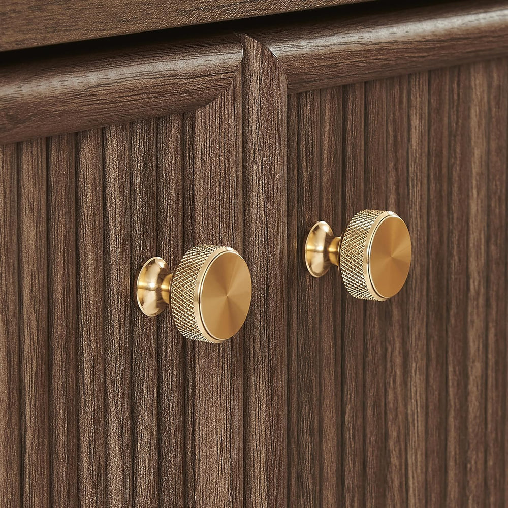 Crosley Furniture Naomi Modern Reeded Kitchen Pantry Storage Cabinet, Dining,...