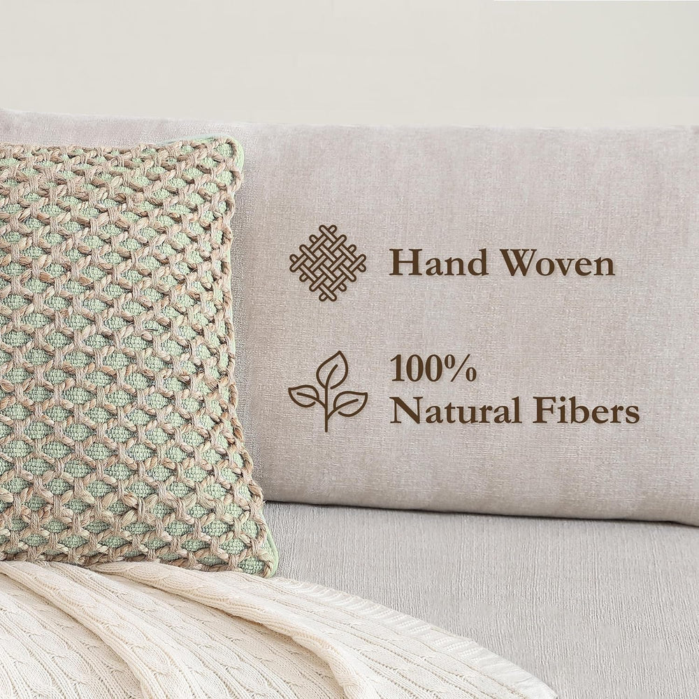 Boho Living Jada 2 Pc Decorative Throw Pillow Covers, Pillow Insert not Inclu...