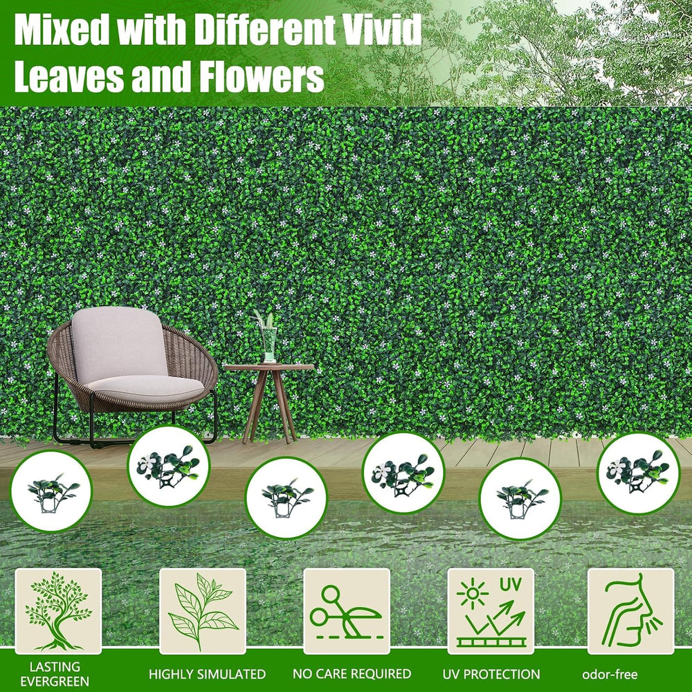 Grass Wall Panels 48"x140"(47 SQFT), Artificial Grass Backdrop