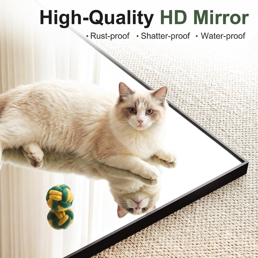 Bathroom Mirror for Wall, 2 Pack 30”x36” Vanity Mirrors,Black