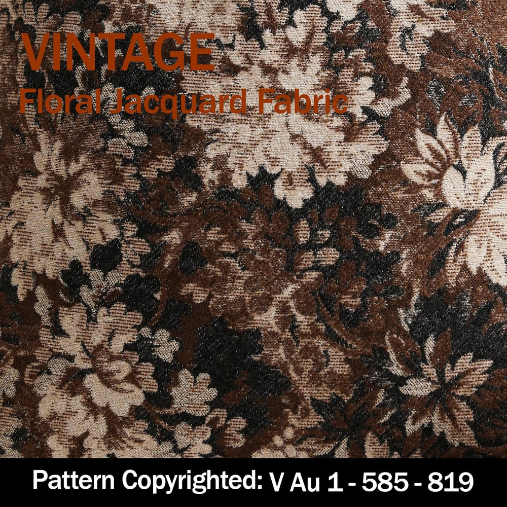 DEZENE Pack of 2 Vintage Floral Throw Pillow Covers 18x18 Boho Farmhouse Acce...