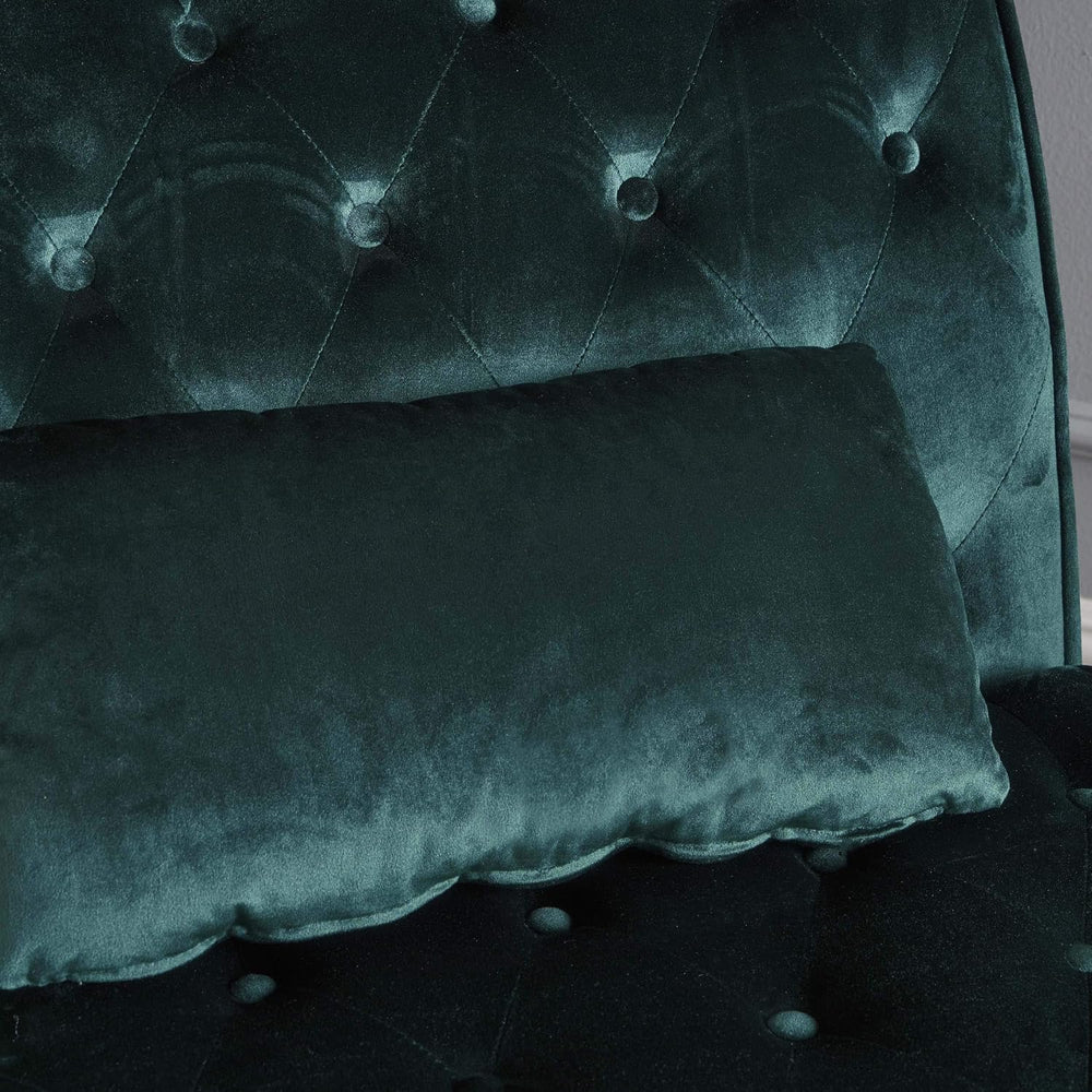 Christopher Knight Home Rafaela Modern Glam Tufted Velvet Chaise Lounge with ...