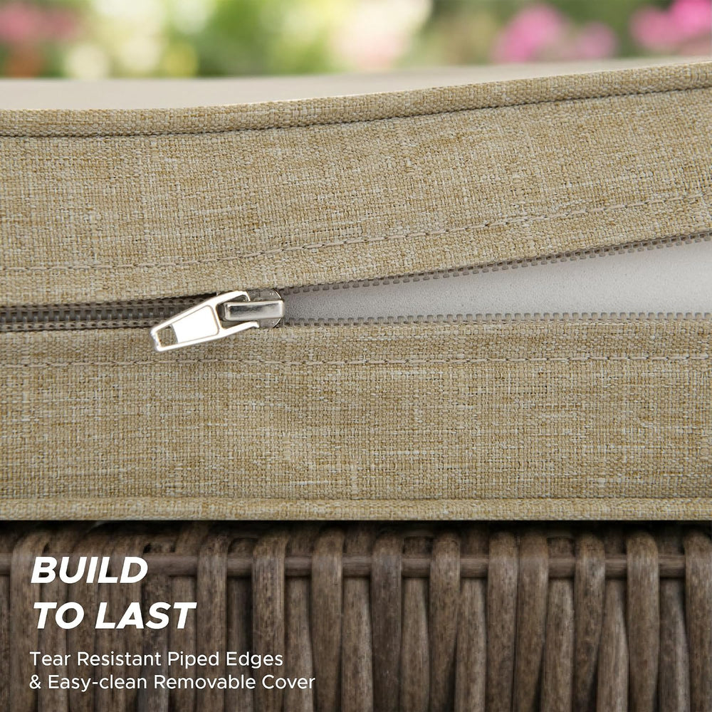 Outdoor Chair Cushions, Water-Resistant & Fade-Resistant, Patio Furniture...