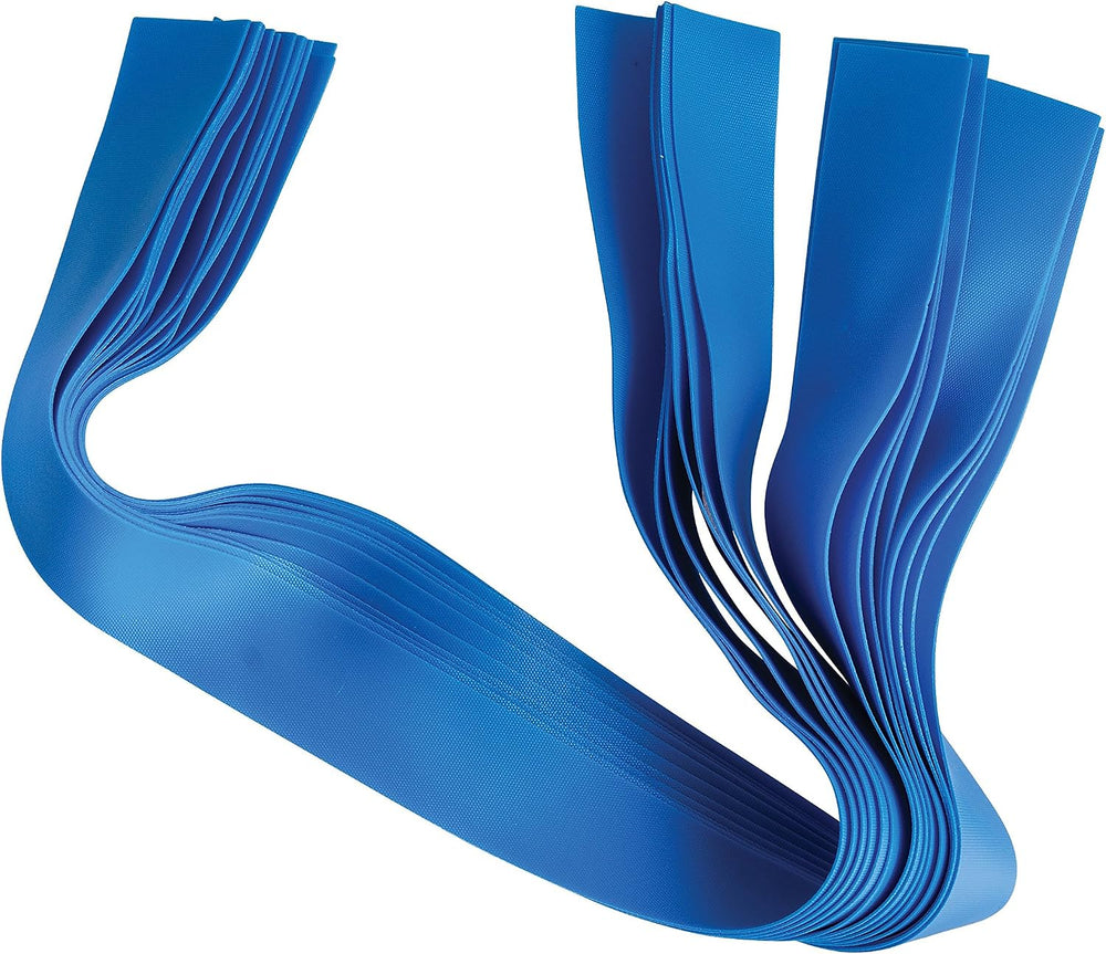 MABIS Textured Elastic Tourniquets, 1 x 18 Inches, Blue, 250-Count